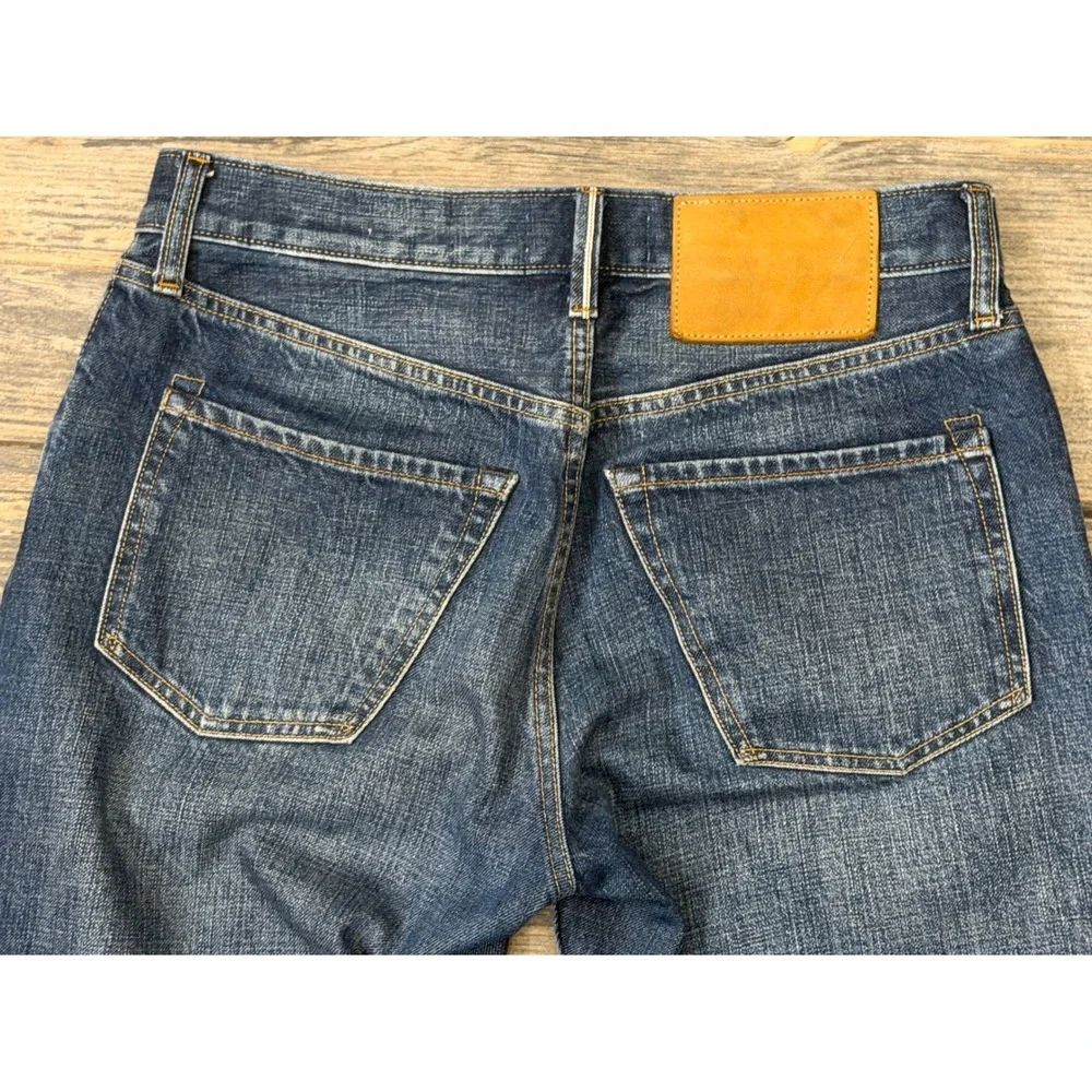 Banana‎ Republic Selvedge Slim Fit Jeans 30x34 Medium Wash Premium 100% Cotton